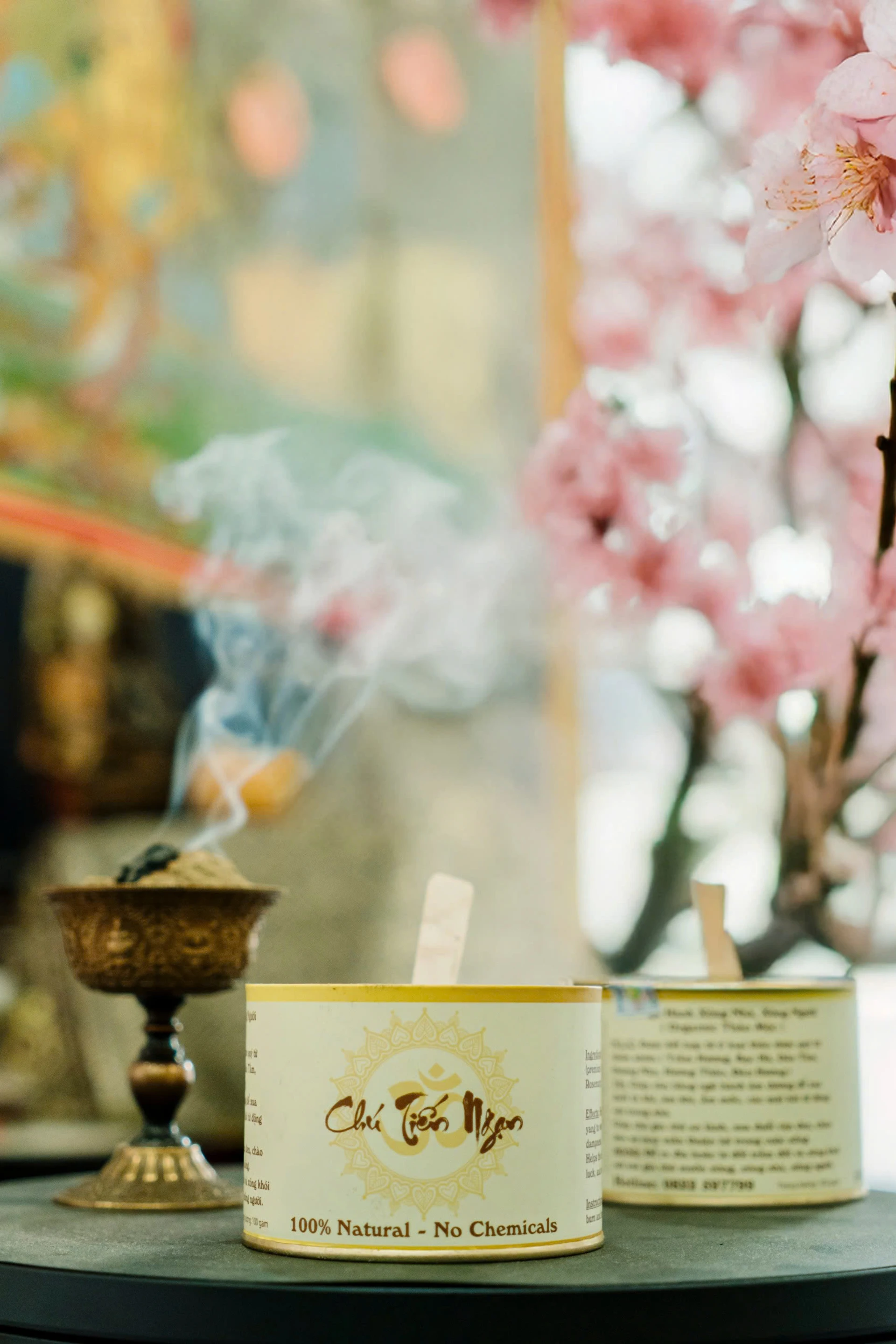 Hộp xông đón tài khí mùng 1 2 3 tết